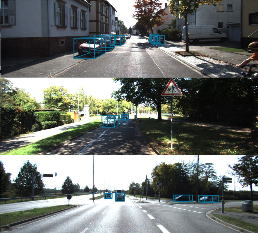 3D Object detection using center-net with Kitti dataset